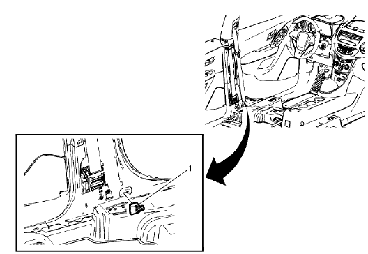 Fig. 14: Airbag Side Impact Sensor