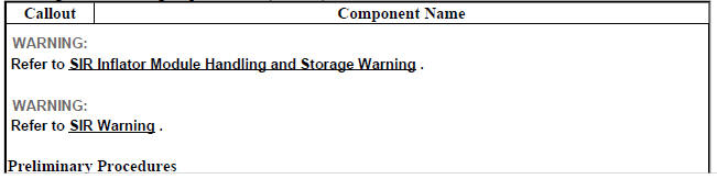 Steering Wheel Airbag Replacement (Encore)