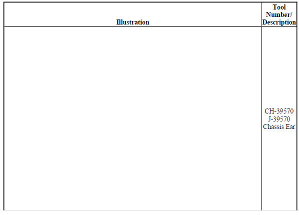 SPECIAL TOOLS AND EQUIPMENT