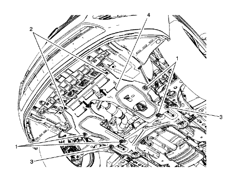 Fig. 1: Front Compartment Front Center Insulator