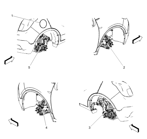 Fig. 31: Front Bumper Fascia Upper Molding (Encore)