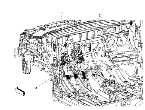 Fig. 9: Front Bumper Fascia Tow Eye Access Hole Cover (Encore)