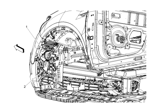 Fig. 32: Front Side Door Lower Molding
