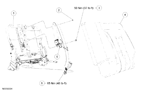 Fig. 39: Aligning Tape Lines On Window To Body