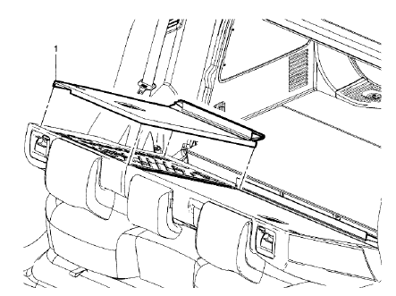 Fig. 38: Rear Seat Back Cushion Carpet (40%)