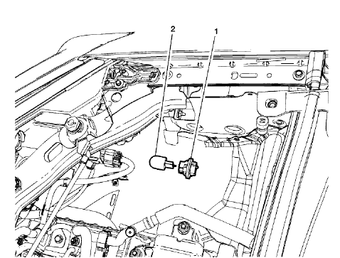 Fig. 45: Parking and Turn Signal Lamp Bulb (Right Hand)