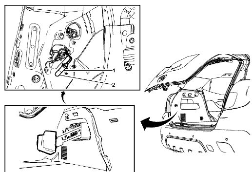 Fig. 50: Backup Lamp Bulb (Encore)
