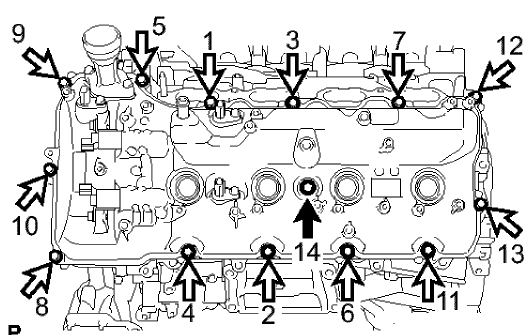 Fig. 14: Rear Window Washer Nozzle