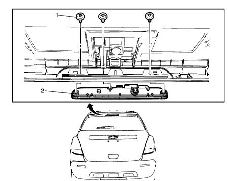 Fig. 46: High Mount Stop Lamp