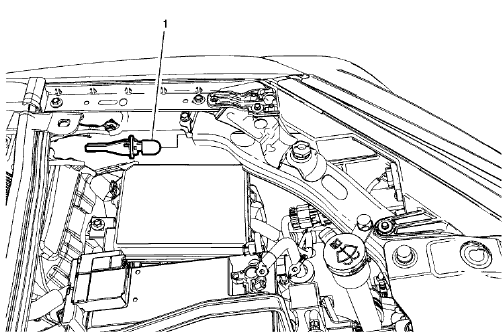 Fig. 42: Front Turn Signal Lamp Bulb (Left Hand)