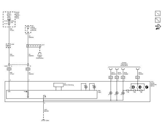 Fig. 2: Inside Rearview Mirror Electrochromic (DD8)