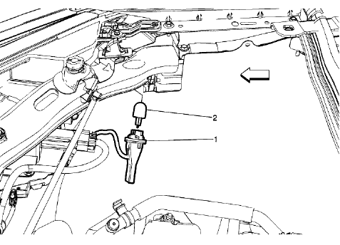 Fig. 43: Front Turn Signal Lamp Bulb (Right Hand)