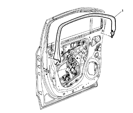 Fig. 11: Front Side Door Window Garnish Molding