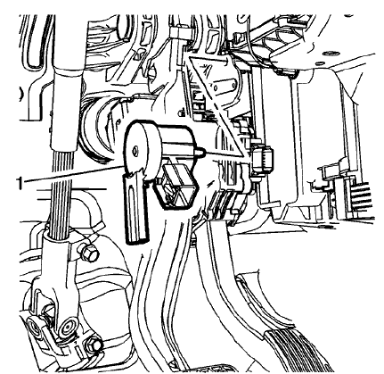 Fig. 2: Brake Pedal Position Sensor