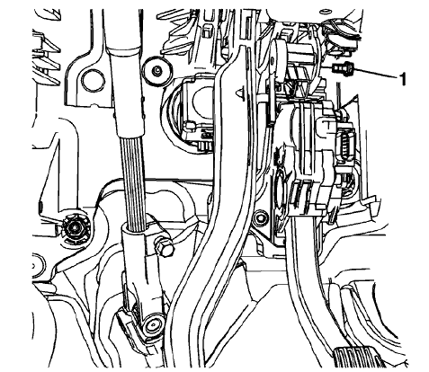 Fig. 4: Left Side Front Floor Air Outlet Duct