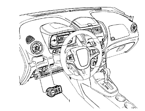 Fig. 6: Headlamp Switch