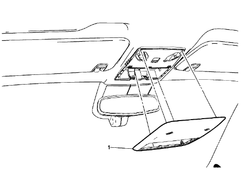 Fig. 9: Dome Lamp Bezel